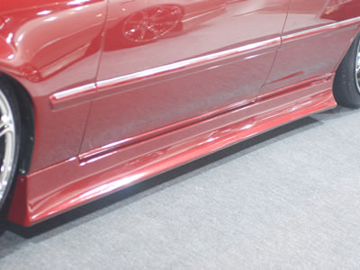 チェイサー JZX100 サイドステップ 後期 エアロ FRP 未塗装 社外
